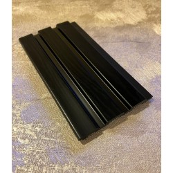 Akoestisch Wandpaneel Zwart Kunststof